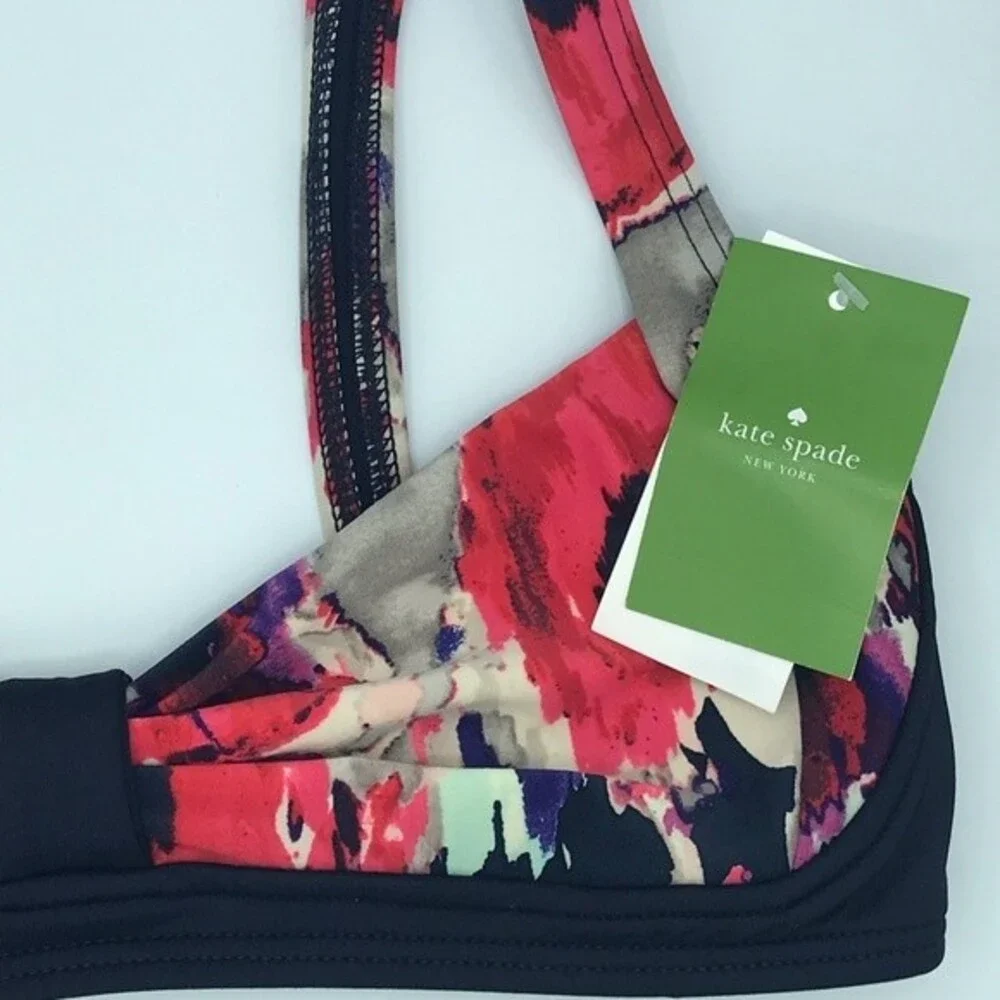 NWT Kate Spade bralette bikini top size xsmall